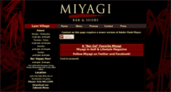 Desktop Screenshot of miyagisushi.com